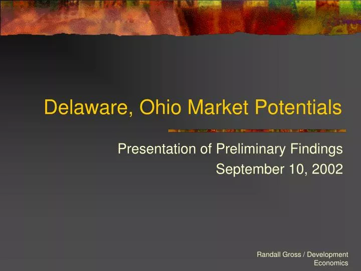 delaware ohio market potentials