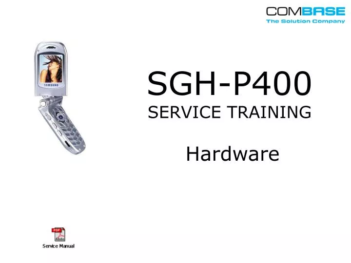 sgh p400 service training hardware