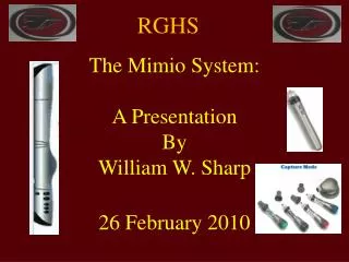 The Mimio System: