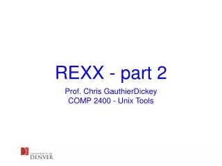 REXX - part 2