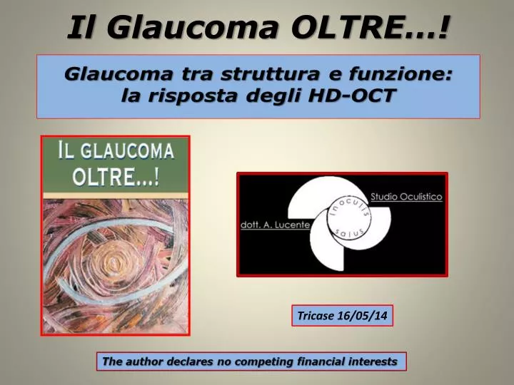 il glaucoma oltre