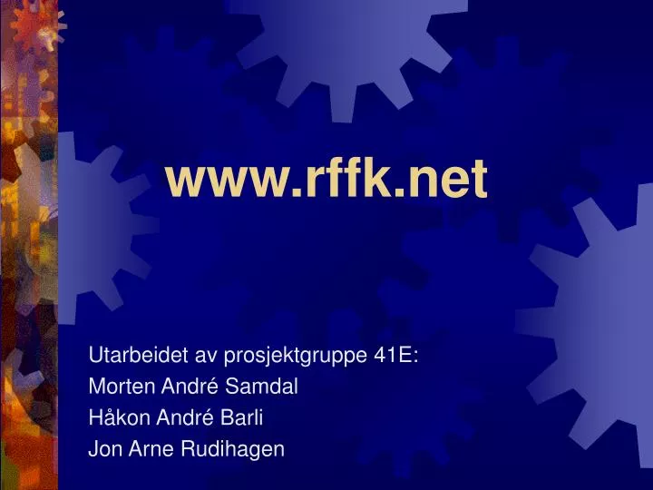 www rffk net