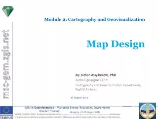 Module 2: Cartography and Geovisualization Map Design