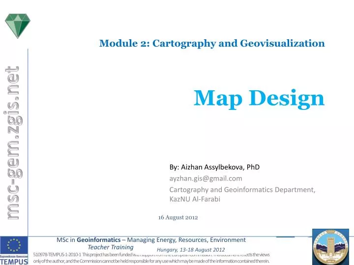 module 2 cartography and geovisualization map design