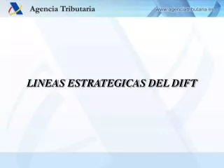 lineas estrategicas del dift