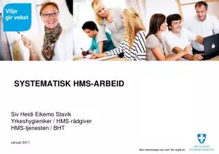 systematisk hms arbeid