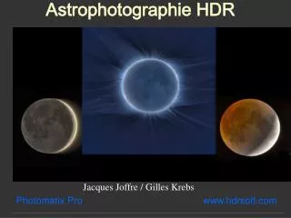 Astrophotographie HDR