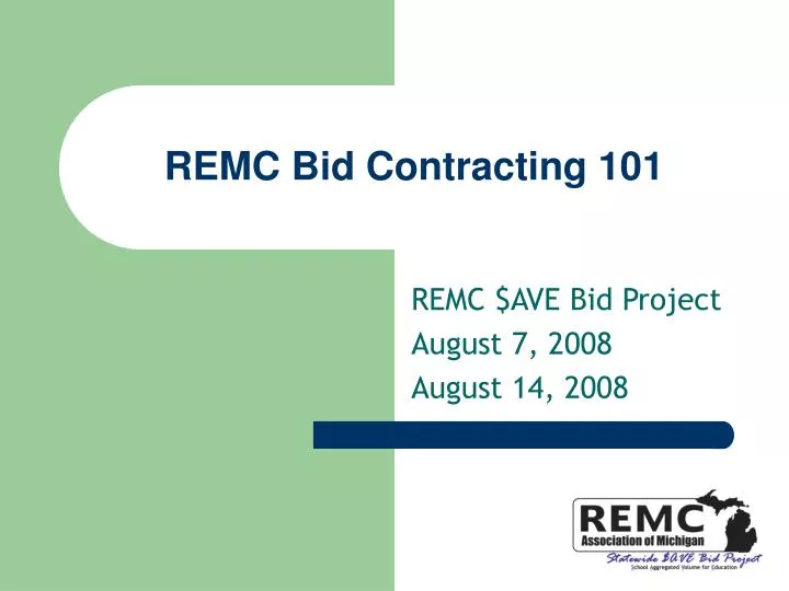 remc bid contracting 101
