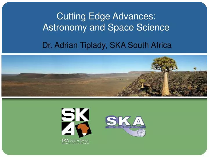 cutting edge advances astronomy and space science