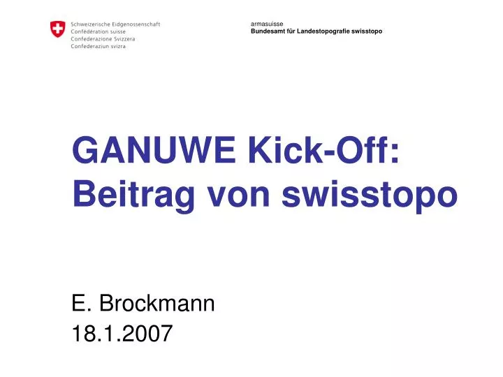 ganuwe kick off beitrag von swisstopo