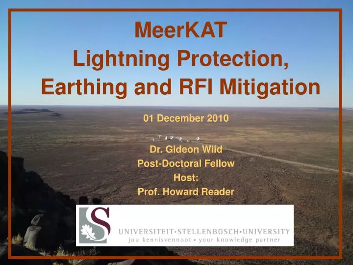 meerkat lightning protection earthing and rfi mitigation