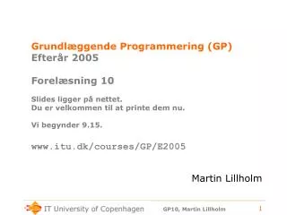 martin lillholm