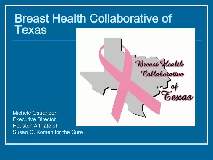 breast health collaborative of texas
