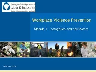 Workplace Violence Prevention