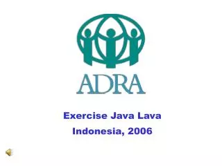 Exercise Java Lava Indonesia, 2006