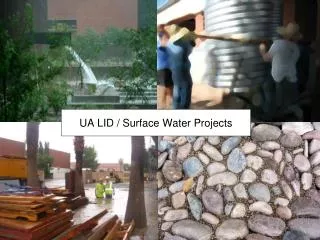 UA LID / Surface Water Projects