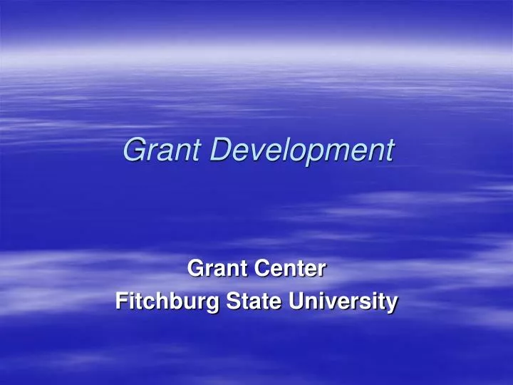 grant development