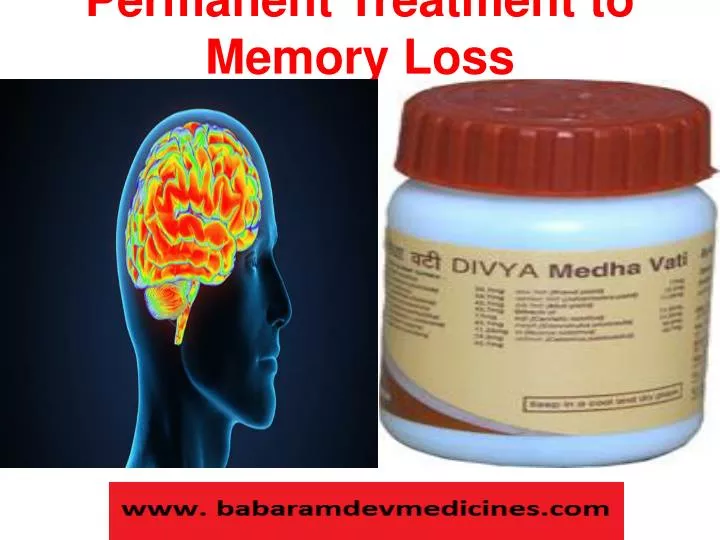permanent treatment to memory loss