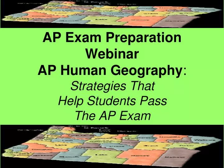 ap exam preparation webinar ap human geography strategies that help students pass the ap exam