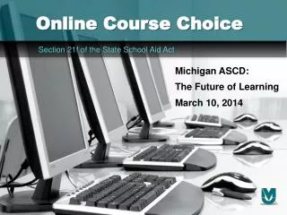 Online Course Choice