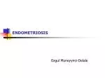 ENDOMETRIOSIS - slide 1
