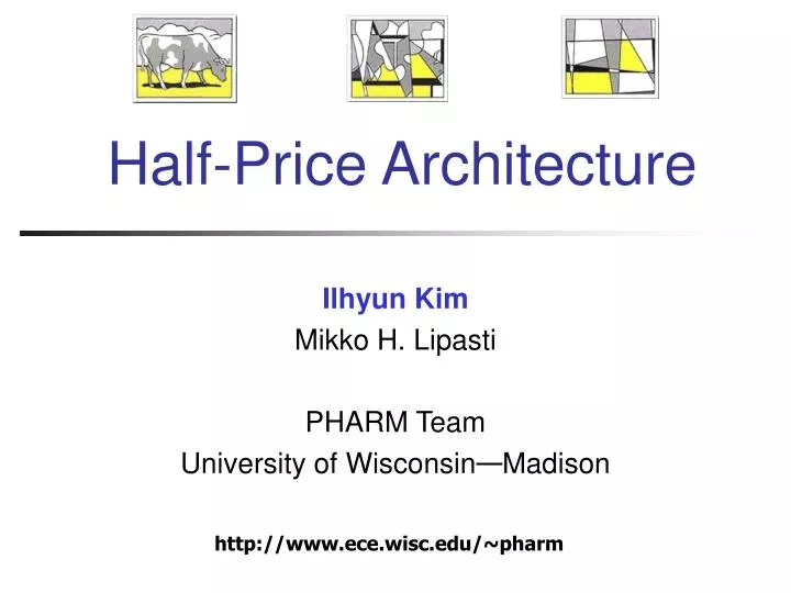 half price architecture