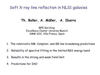 Soft X-ray line reflection in NLS1 galaxies