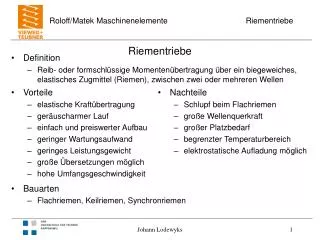 riementriebe