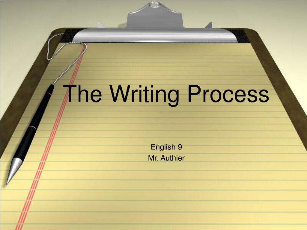 PPT - Mastering The Writing Process: A 5-Step Guide! PowerPoint ...