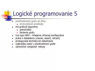 logick programovanie 5