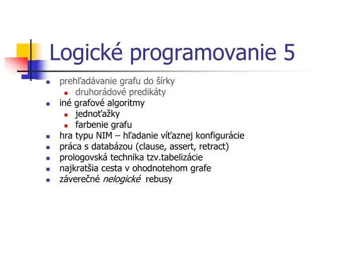 logick programovanie 5