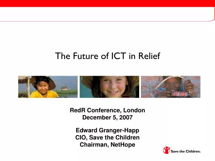 the future of ict in relief