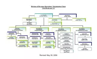 division of revenue operations organization chart total headcount 32