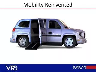 Mobility Reinvented