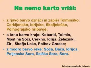 na nemo karto vri i