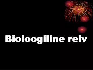 bioloogiline relv