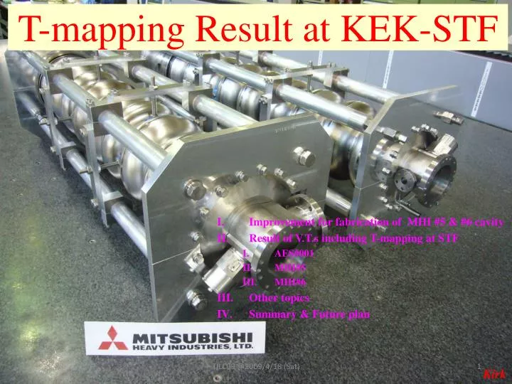 t mapping result at kek stf