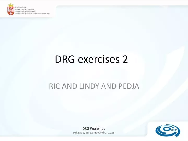 drg exercises 2