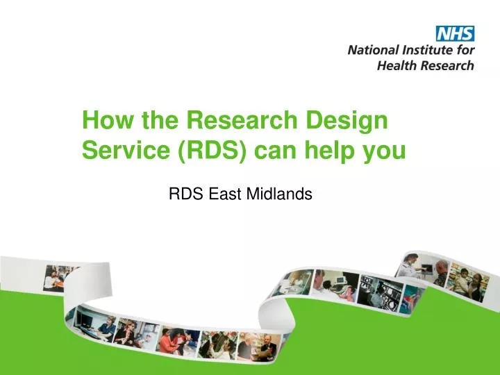 how the research design service rds can help you