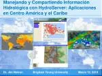 Dr. Jim Nelson Brigham Young University Marzo 12, 2014 - slide 1