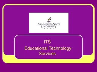 ITS Educational Technology Services