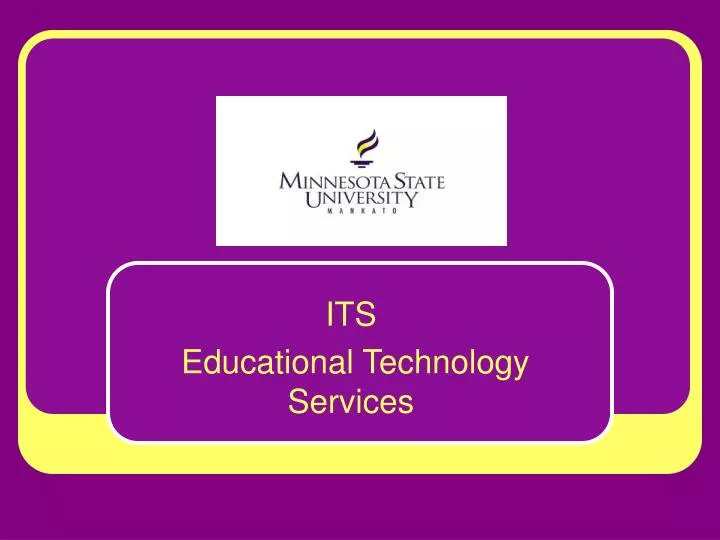 its educational technology services