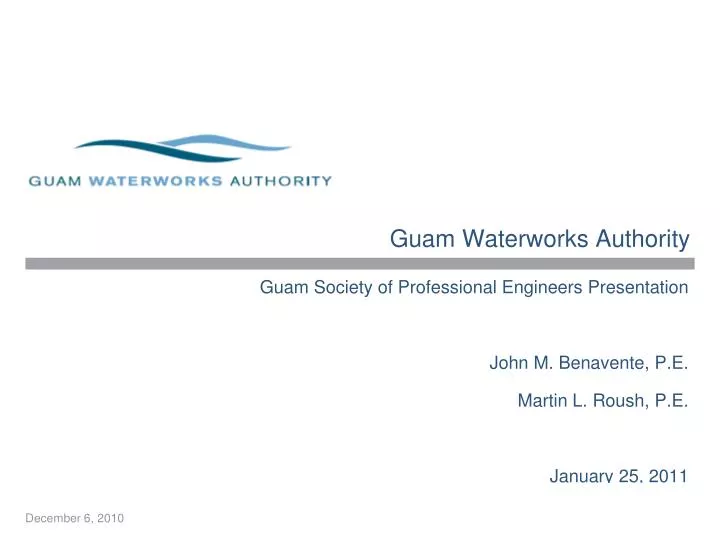 guam waterworks authority
