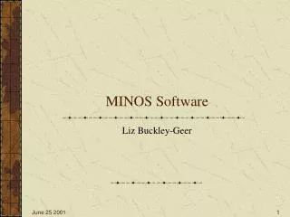 MINOS Software