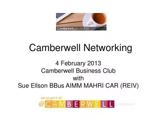 Camberwell Networking
