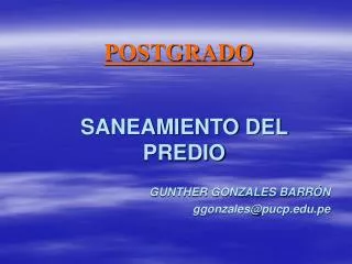 postgrado
