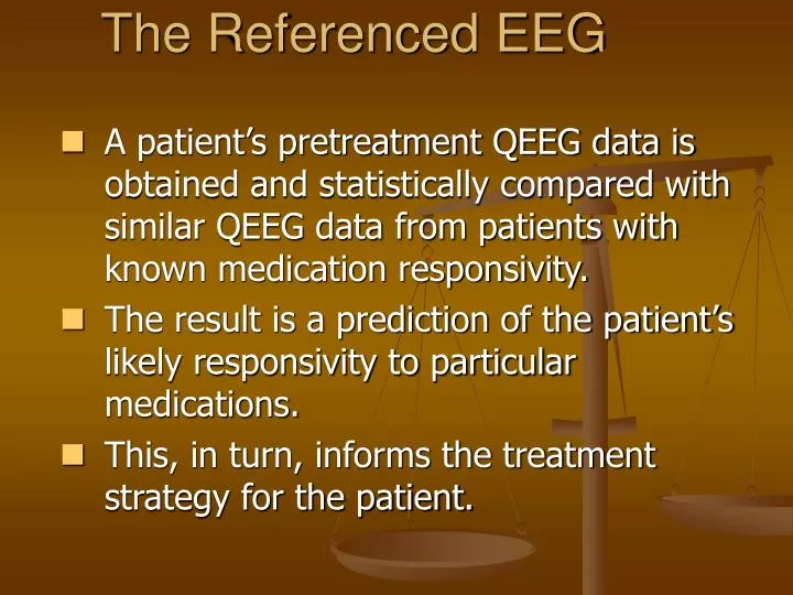the referenced eeg