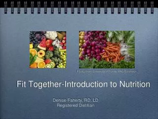 Fit Together- Introduction to Nutrition