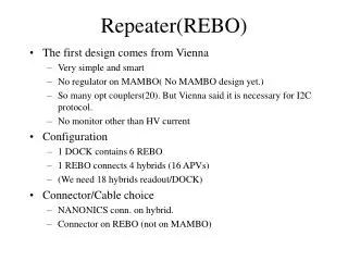 Repeater(REBO)