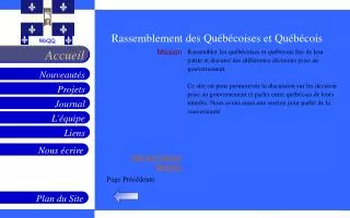 rassemblement des qu b coises et qu b cois